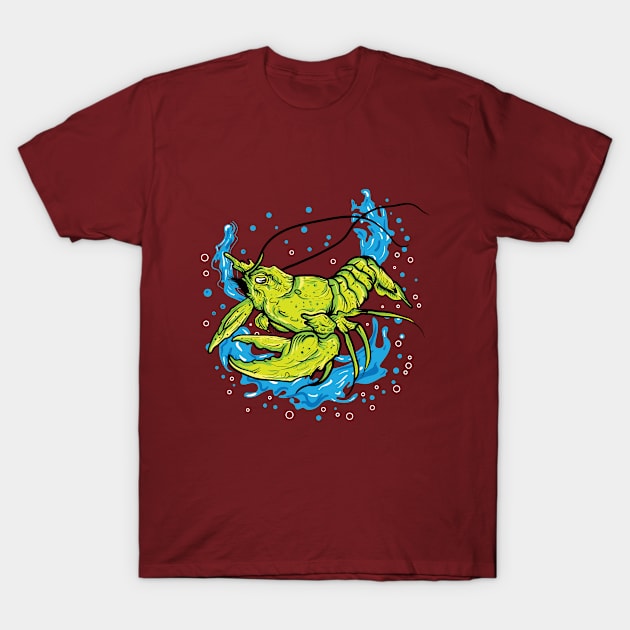 lobster T-Shirt by FIFTY CLOTH